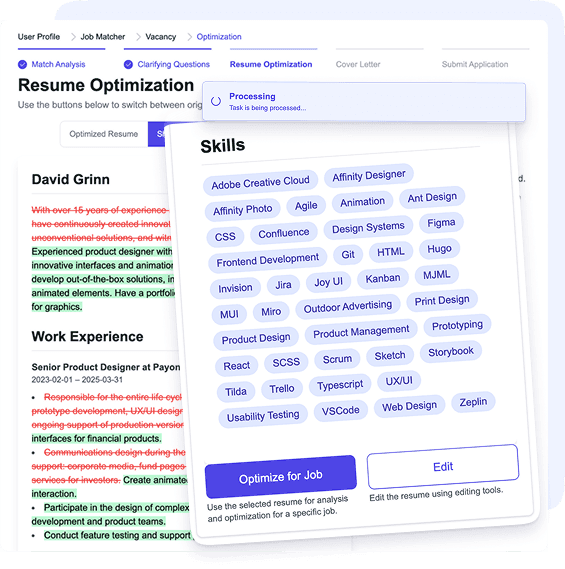 Resume Optimization